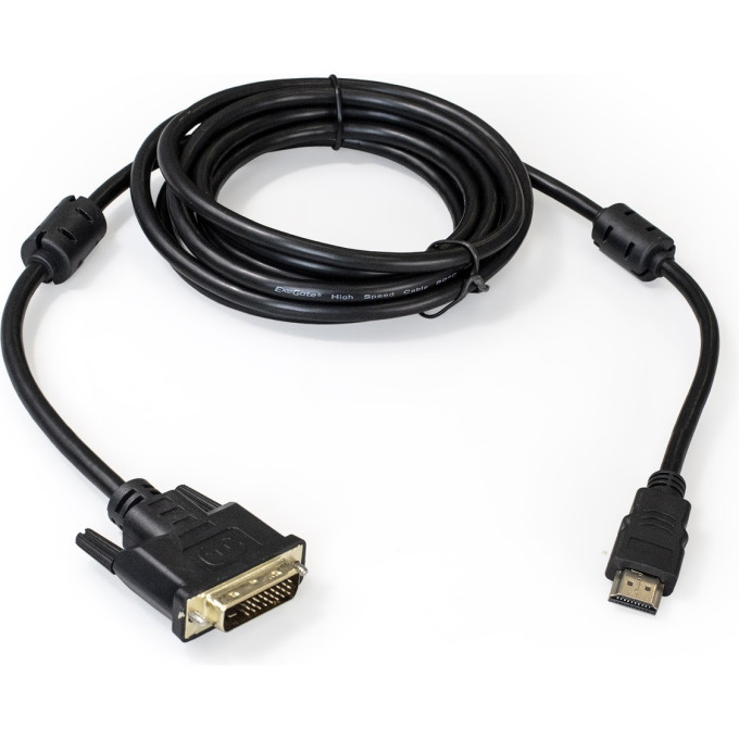 Кабель HDMI-DVI-D EXEGATE EX-CC-HDMIM-DVI2M-1,5 EX294672RUS