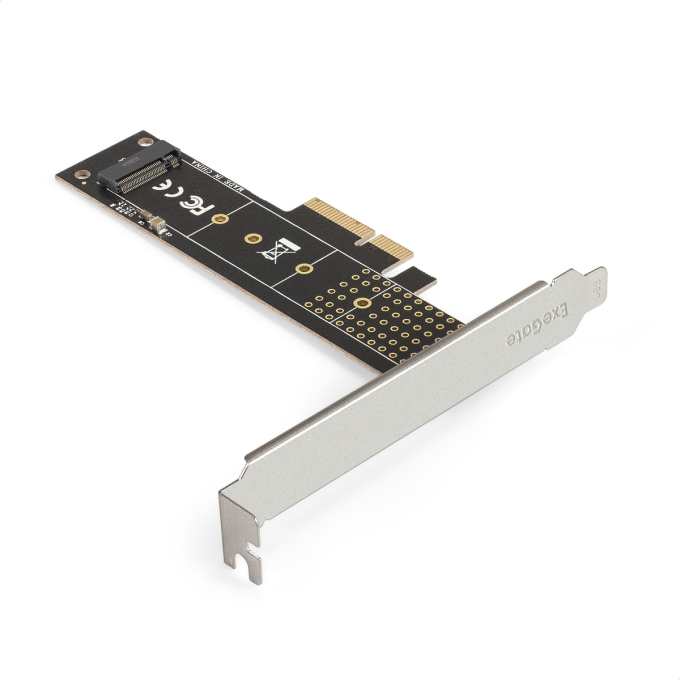 Переходник EXEGATE EXE-570 (M.2 M key -> PCI-E x4 v3.0 для установки SSD 2230/2242/2260/2280/22110 M.2 M key в слот PCI-E x4) EX300629RUS